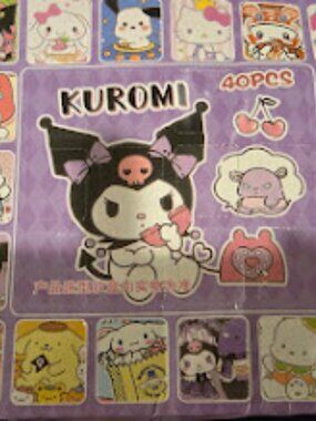 40 Pieces little toys Kuromi, Hello kitty and more!!